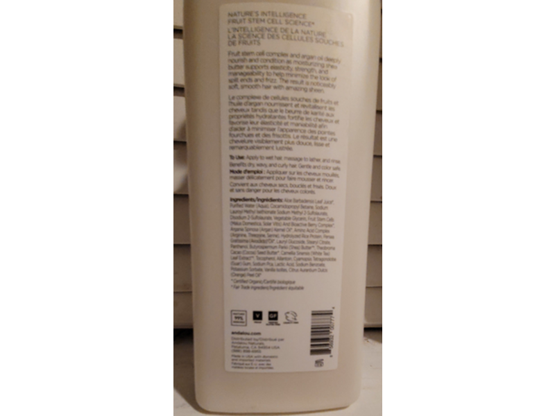 Andalou Naturals Shampoo, Argan Oil & Shea, 32 fl oz/946.4 mL