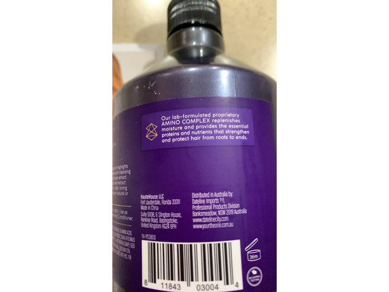 Theorie Purple Sage Brightening Shampoo, 27 fl oz/800 mL