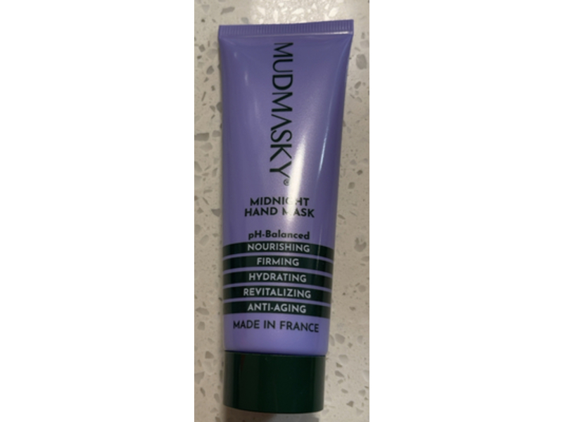 Mudmasky Midnight Hand Mask, 1.35 fl oz/40 mL