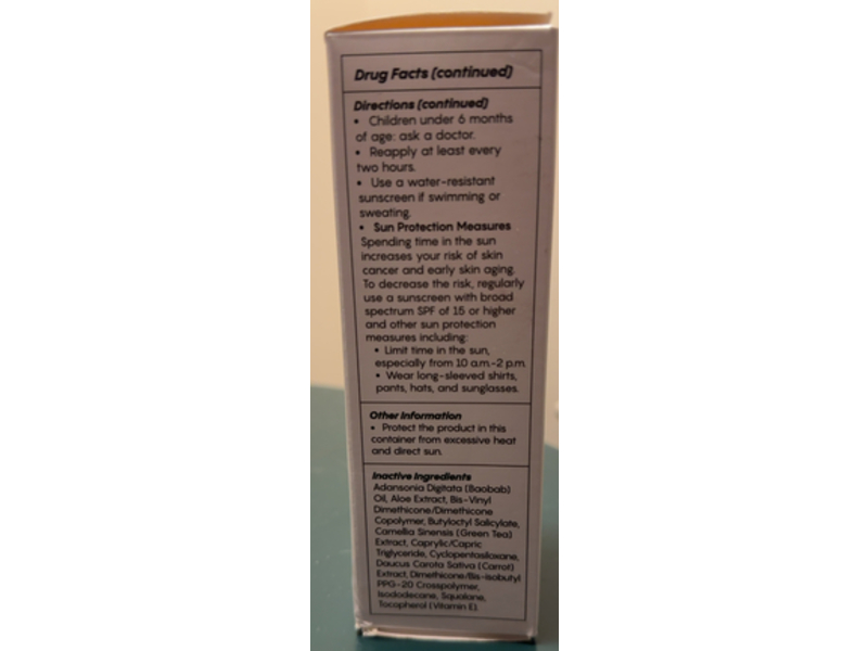 Jess Beauty Sun Drops Sunscreen Oil, SPF 50+, 1 fl oz/30 mL