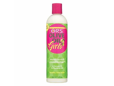ORS Olive Oil Girls Moisture-Rich Conditioner, Avocado Oil, 13 fl oz/384 mL