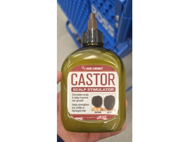 Hair Chemist Castor Scalp Stimulator, 7.1 fl oz/210 mL