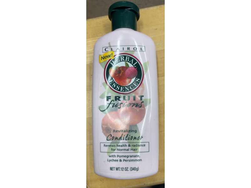 Herbal Essences Fruit Fusions Revitalizing Conditioner, Pomegranate, Lychee & Persimmon, 12 oz/340 g