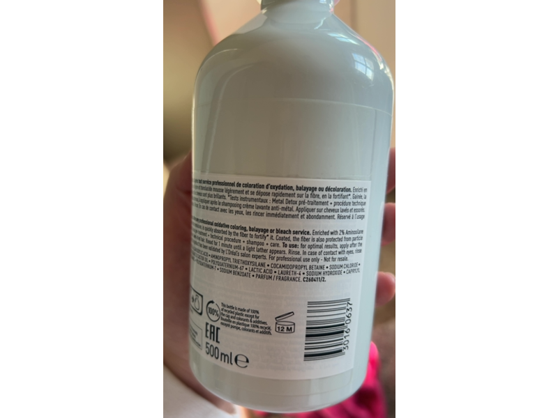 L'Oreal Professional Care Conditioner, Metal Detox, 16.9 fl oz/500 mL