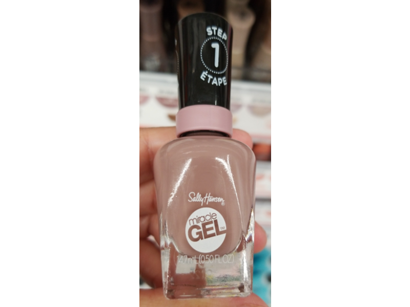 Sally Hansen Miracle Nail Gel, 494 Love Me Lilac, 0.5 fl oz/14.7 mL