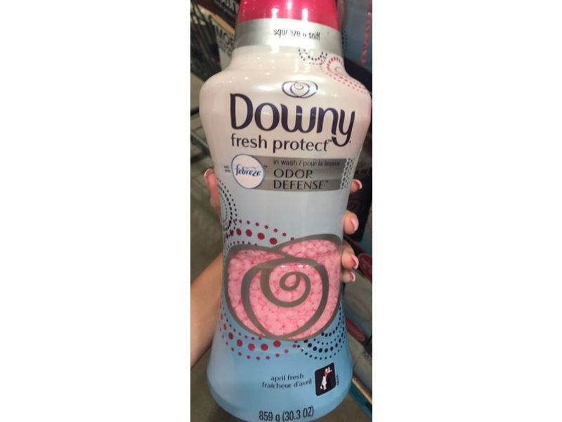 Downy Fresh Protect Odor Defense In-Wash Scent Beads, April Fresh, 30.3 oz/859 g