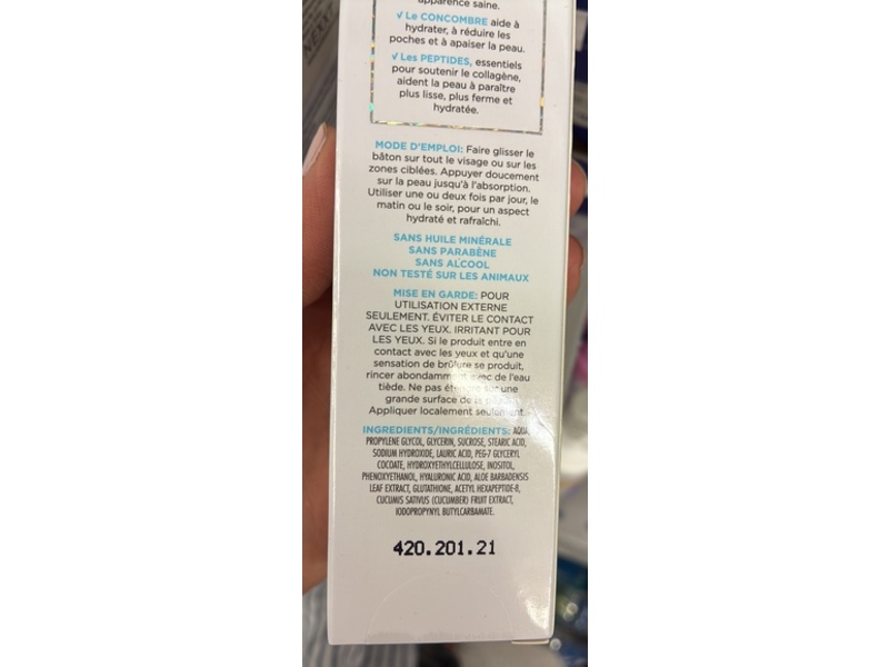 Global Beauty Care Hydrating Serum Stick, 0.25 oz/7 g