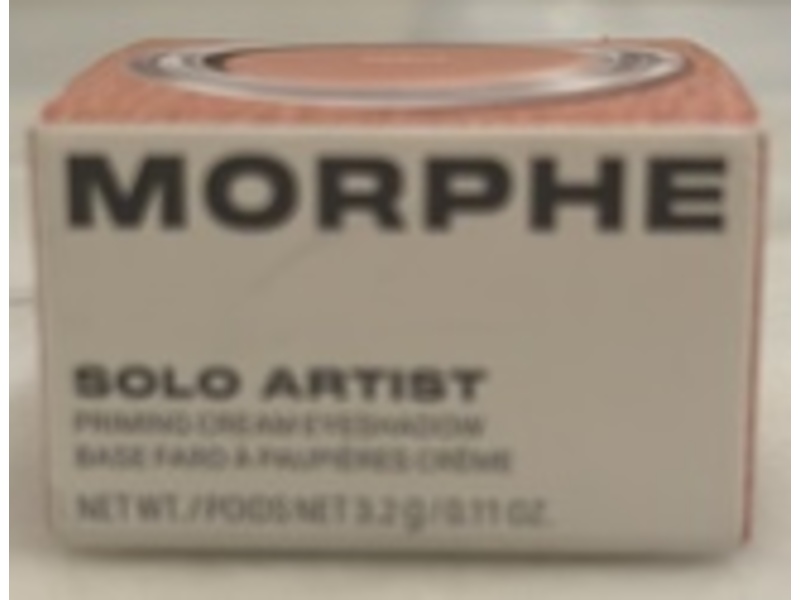 Morphe Solo Artist Priming Cream Eyeshadow, Debut, 0.11 oz/3.2 g