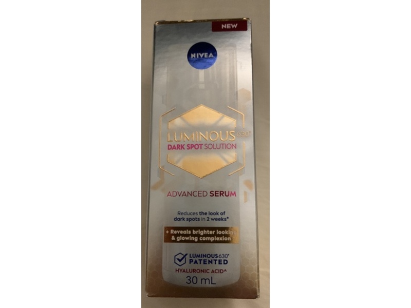 Nivea Luminous Dark Spot Solution Serum, 1.01 fl oz/30 mL