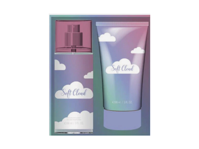 Soft Cloud Body Mist + Body Lotion Set, 3 fl oz/88 mL