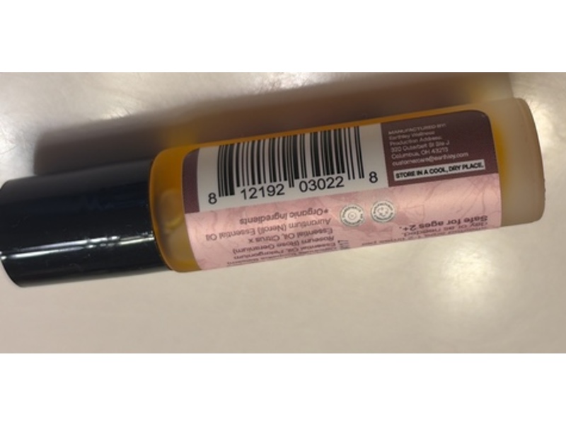 Earthley Welness Clearskin Essential Oil Roller, 0.34 fl oz/10 mL