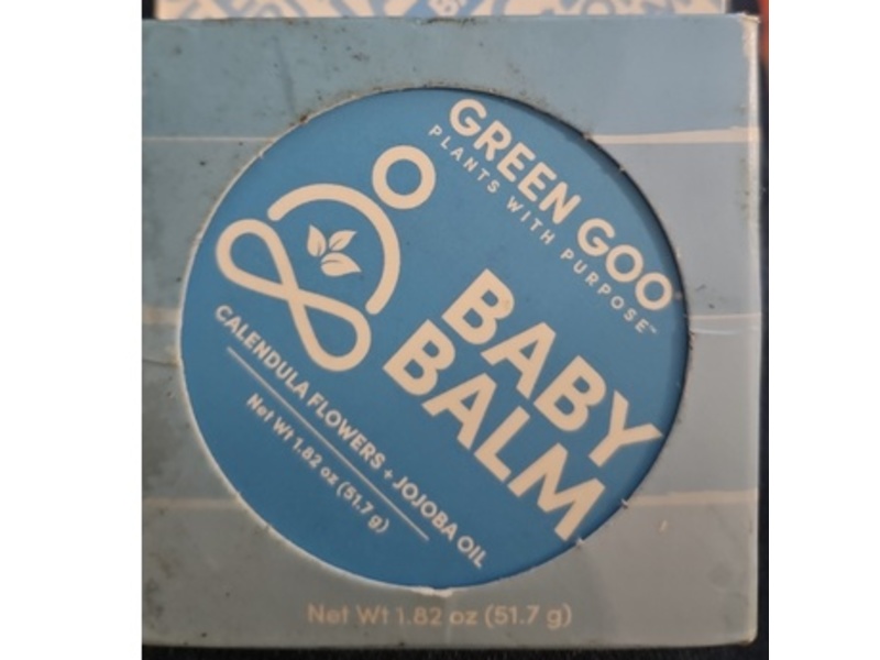 Green Goo Baby Balm, Calendula Flowers + Jojoba Oil, 1.82 oz/51.7 g