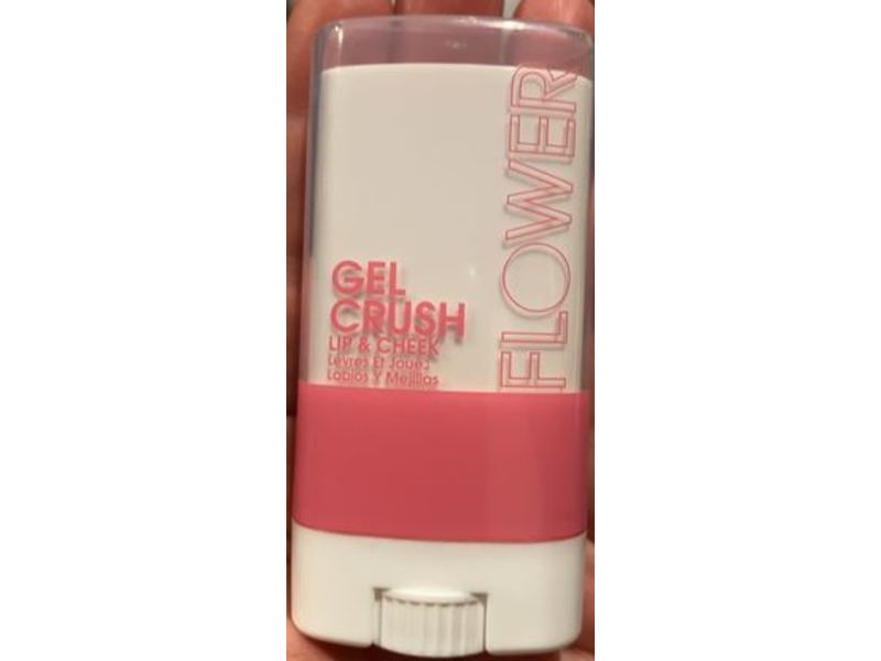 Flower Beauty Gel Crush, Lip & Cheek, Strawberry Crush, 0.33 oz/10 g