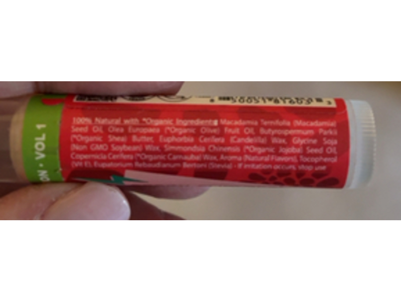 Crazy Rumors Throwback 90's Edition Lip Balm, Kiwi Strawberry, 0.15 oz/4.25 g