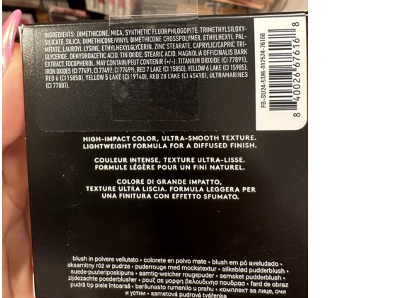 Fenty Beauty Fenty Cheeks Suede Powder Blush, 11 Blubblebands, 0.14 fl oz/4 g