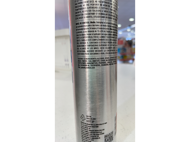 Redken Brushable Hair Spray, 12 Medium Hold, 9.8 oz/278 g