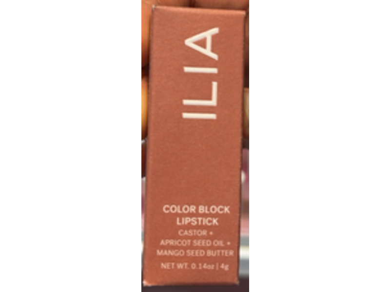 ILIA Color Block Lipstick, Cinnabar, 0.14 oz/4 g