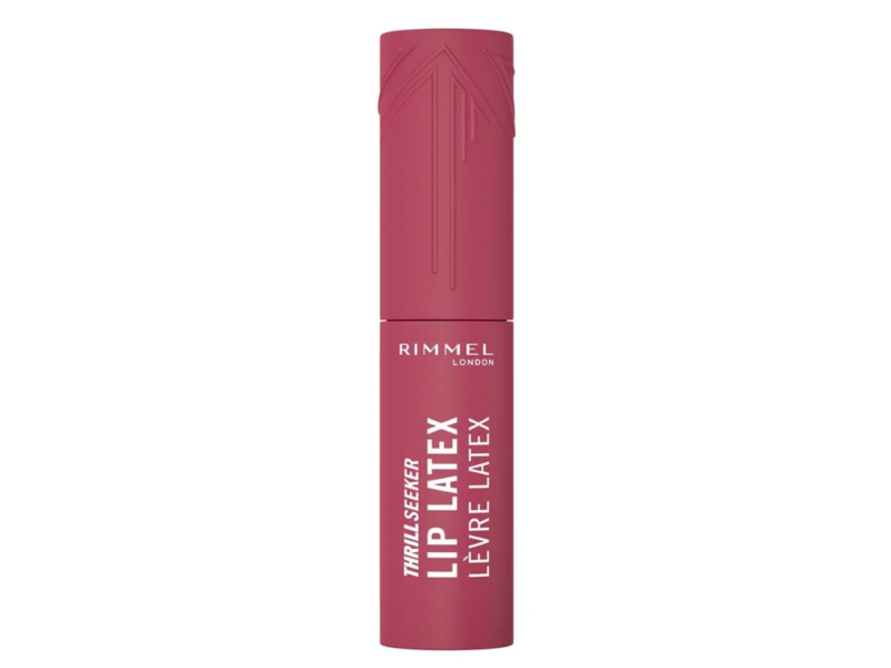 Rimmel London Thrill Seeker Lip Latex, 300 Main Character, 0.2 fl oz/6 mL