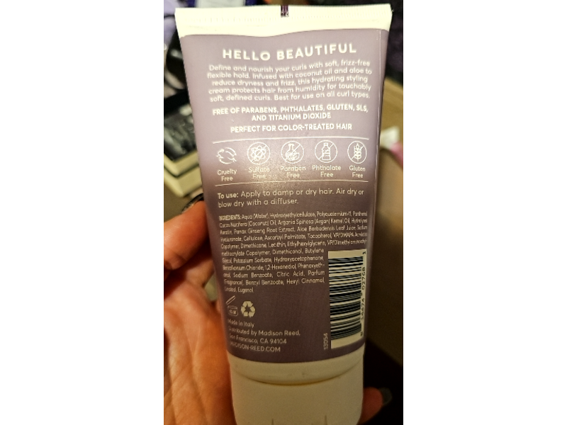 Madison Reed Let's Bounce Curl Defining Cream, 5.1 fl oz