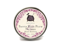Three Sisters Apothecary Body Butter, Santa Rosa PLum Nutmeg, 4 oz/113 g - Image 2