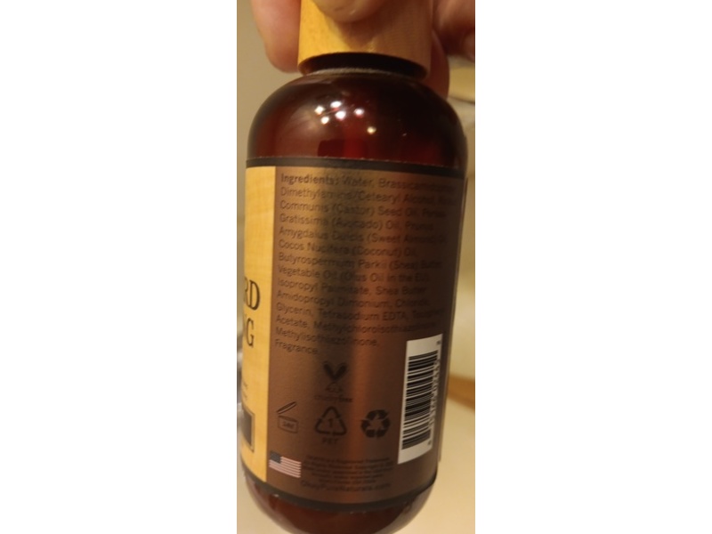 Okay Men Hair & Beard Moisturizing Lotion, 4 fl oz/118 mL