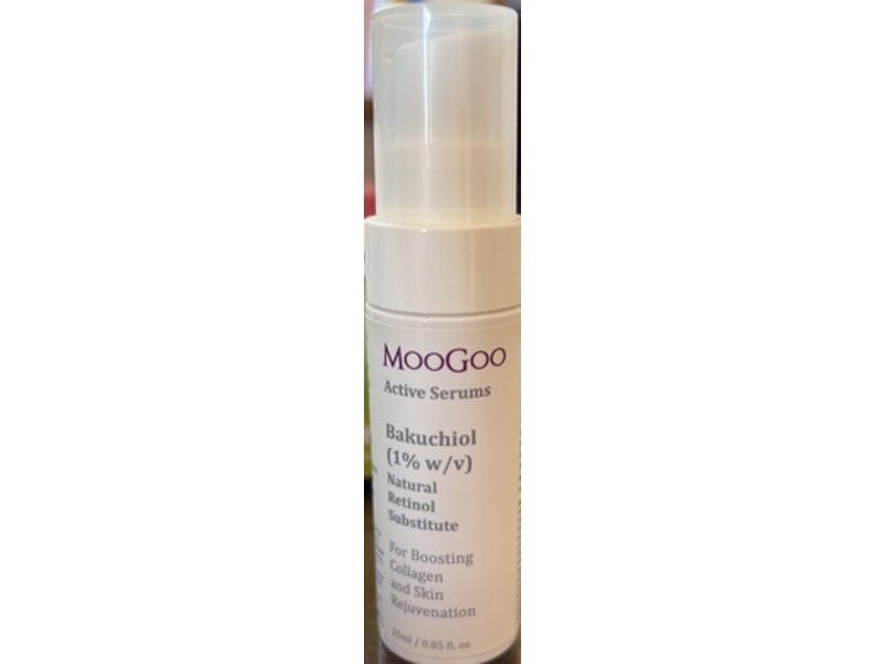 MooGoo Active Serums, Bakuchiol, 0.85 fl oz/25 mL