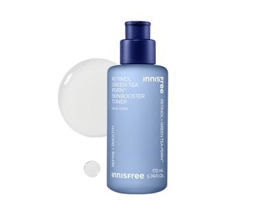 Innisfree PDRN Skin Booster Toner, Retinol & Green Tea, 5.74 fl oz/170 mL