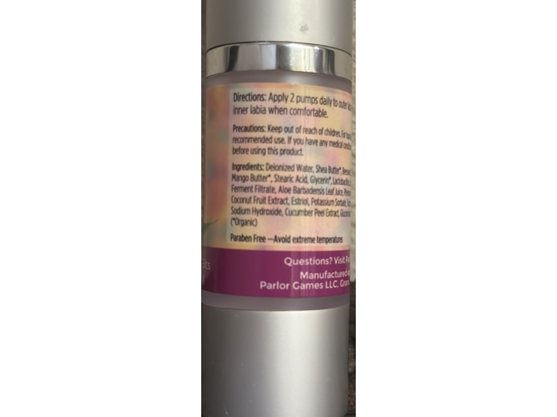 Parlor Games Silky Peach Cream, 1 oz/30 mL