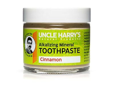 Uncle Harry's Alkalizing Mineral Toothpaste, Cinnamon, 3 oz