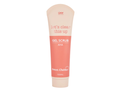 Oxx Skincare Lets Clear This Up Gel Scrub, Sweet Cheeks, 150 mL