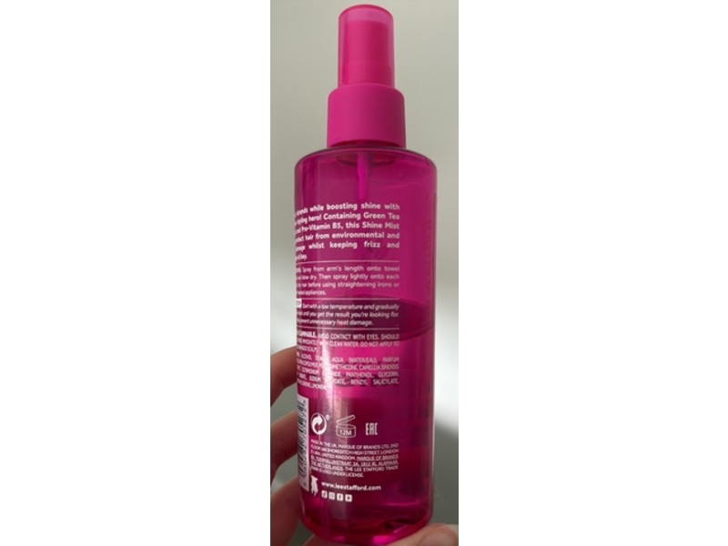 Lee Stafford Heat Protectant Shine Mist, 6.7 fl oz/200 mL