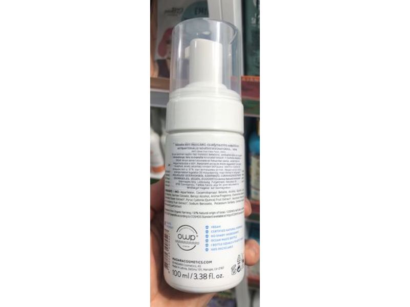 Madara Organic Skincare 20 Sec Anti Fast Clean Foam, 3.38 fl oz/100 ml