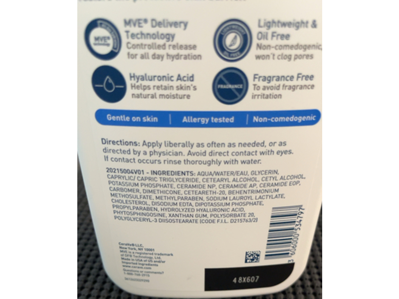 CeraVe Daily Moisturizing Lotion, 16 fl oz/473 mL