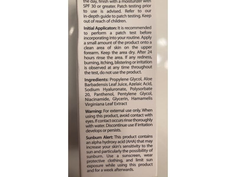 Pro Skincare Divine Skin Rejuvenation, Alpha Hydroxy Acid, Azelaic Acid 10%, 1 fl oz/30 mL