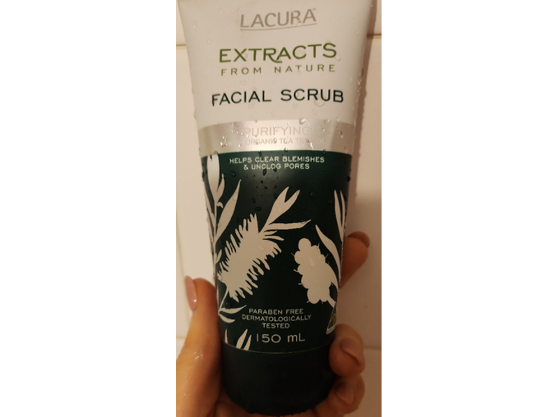 Lacura Extracts From Nature Facial Scrub, Purifying, 150 mL