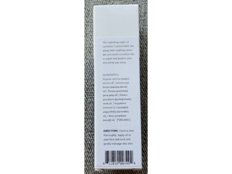 OM Botanical Antioxidant Night Oil, 1.0 fl oz/30 mL