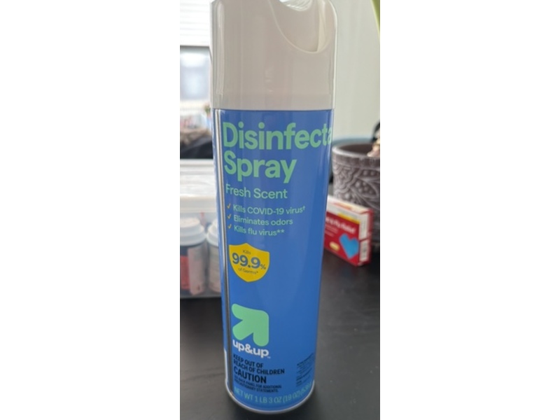 Up & Up Disinfectant Spray, Fresh Scent, 19 oz/538 g
