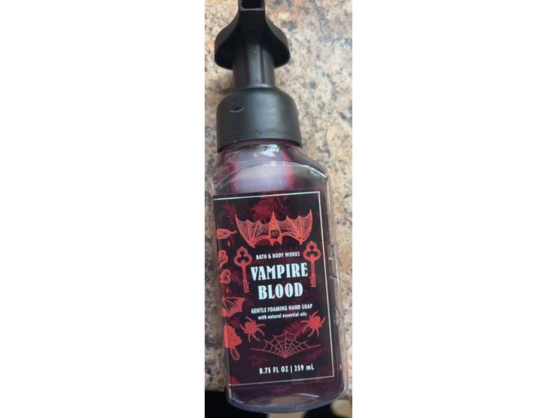 Bath & Body Works Gentle Foaming Hand Soap, Vampire Blood, 8.75 fl oz/259 mL, Pack Of 2