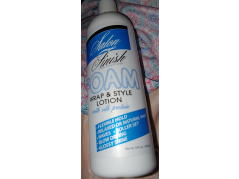 Salon Finish Foam Wrap & Style Lotion, 16 fl oz/475 mL