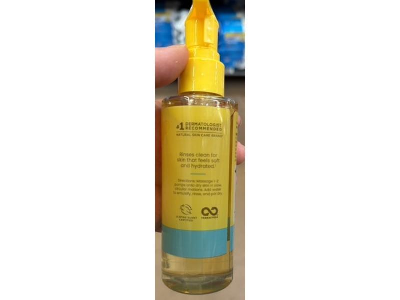 Burt's Bees Makeup Removing Cleansing Oil, Coconut & Argan Oil, 5 fl oz/147.8 mL