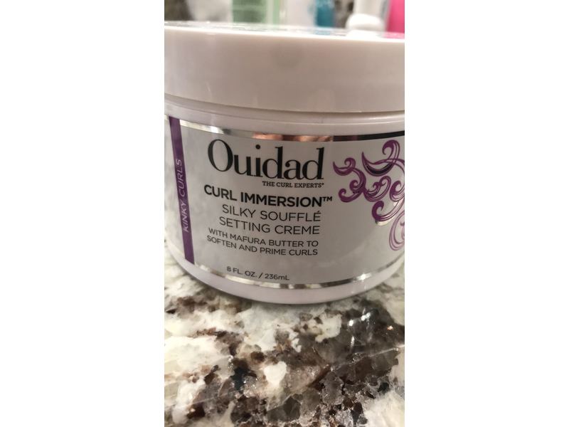 OUIDAD Curl Immersion Silky Souffle Setting Creme, 8 Fl Oz
