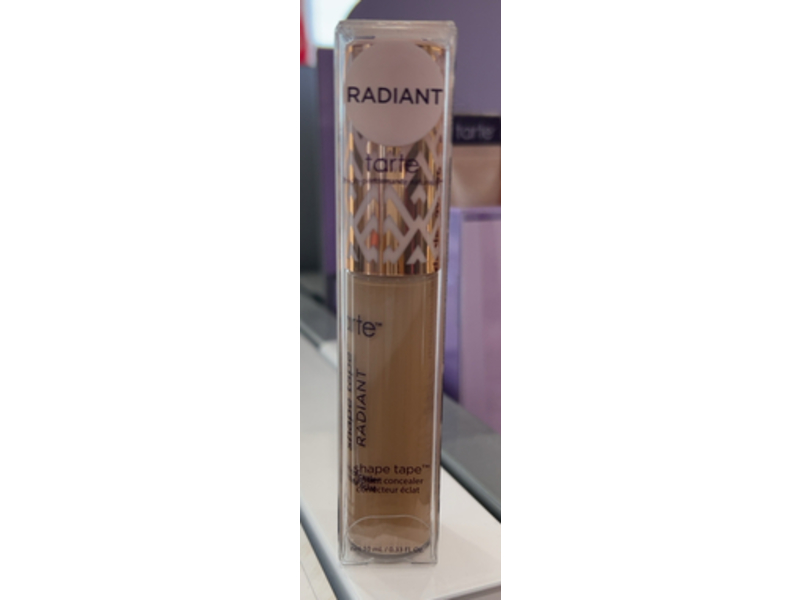 Tarte Shape Tape Radiant Medium Concealer, 27S Light Medium Sand, 0.33 fl oz/10 mL