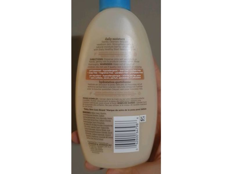 Aveeno Baby Daily Healthy Start Newborn Wash, Prebiotic Oat, 8 fl oz/236 mL