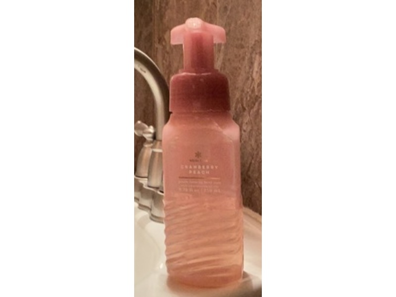 Bath & Body Works Foaming Hand Soap, Cranberry Peach, 8.75 fl oz/259 mL