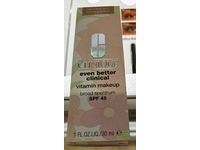 Clinique Even Better Clinical Vitamin Makeup Foundation, Light Medium Cool 1, SPF 45, 1 fl oz/30 mL - Image 3