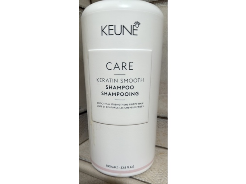 Keune Care Keratin Smooth Shampoo, 33.8 fl oz/1000 mL