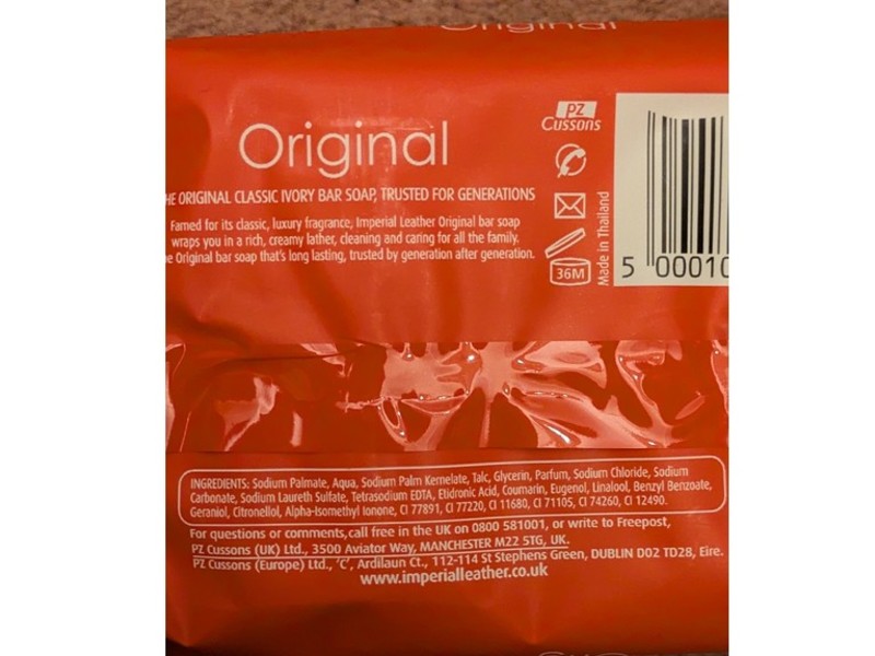 Imperial Leather Ivory Bars, Original, 100 g, Pack Of 4