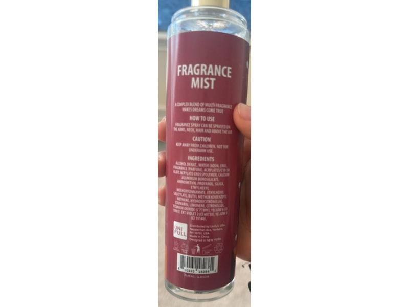 Unifull Fragrance Mist, Champagne Toast, 8 fl oz/236 mL