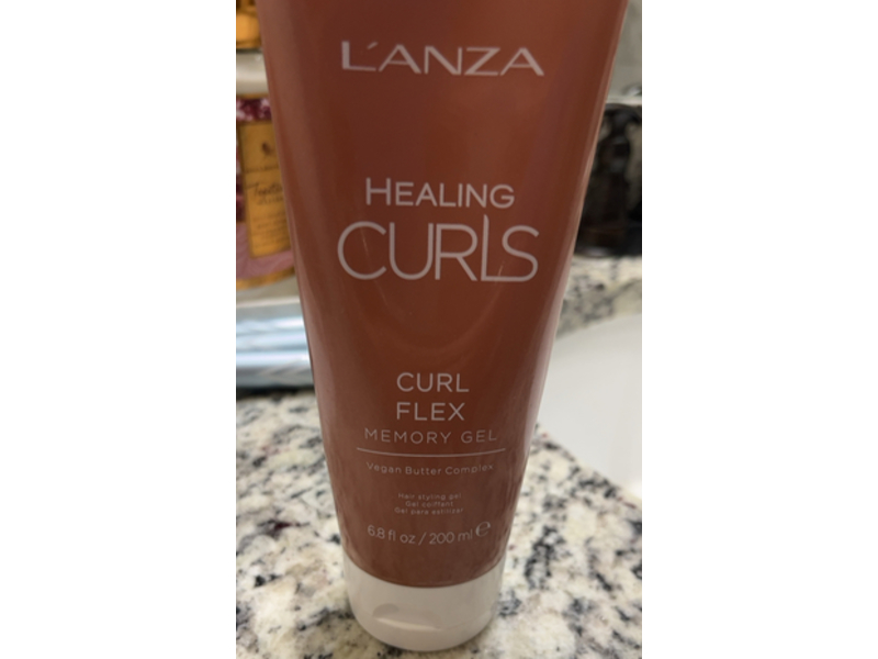 L'anza Healing Curls Hair Styling Gel, 6.8 fl oz/200 mL