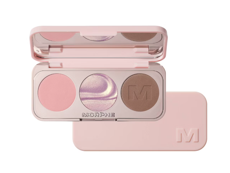 Morphe Eyeshadow Trio, Tulle Order, 0.12 oz/3.5 g